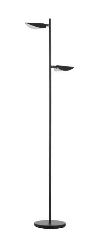 Lampa podłogowa SENDA czarny mat LED 2x7W 3000K 8421797778095 - MDC