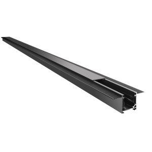 Szyna magnetyczna podtynkowa LL-16C Mini Magnetic 100cm czarna 1172 - Decorativi
