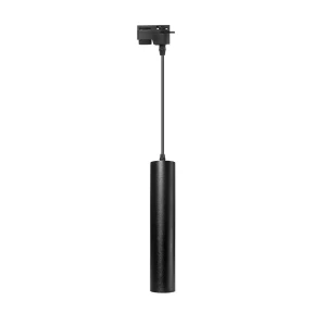 Lampa do szynoprzewodu wisząca czarna GU10 30CM 372 - Decorativi