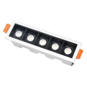 Lampa liniowa LED wpuszczana podtynkowa 10W 4000K biała  583 - Decorativi