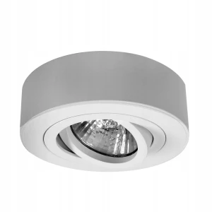 Lampa spot halogenowa ruchoma biała GU10 225 - Decorativi