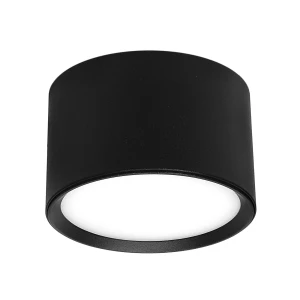 Tuba GX53 IP20 natynkowa czarna 1168 - Decorativi