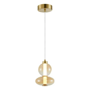 Milagro Lampa wisząca DAPHNE AMBER 12W ML0345