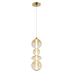 Milagro Lampa wisząca DAPHNE AMBER 36W ML0346