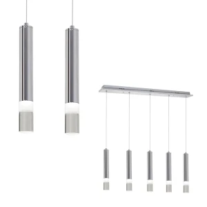 Lampa wisząca nowoczesna ICE nowoczesna chrom LED ML323 Milagro