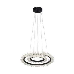 Lampa kryształowa wisząca  FROZEN 60W LED ML617 - Milagro