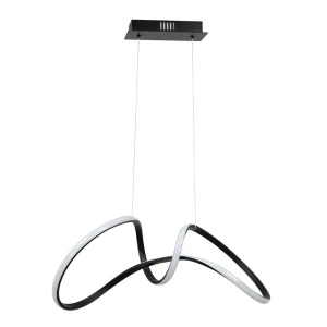 Lampa wisząca RING TESORO BLACK 48W LED ML7951-Milagro