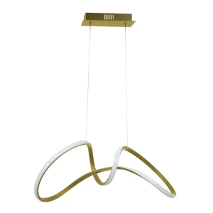 Lampa wisząca RING TESORO GOLD 48W LED ML7953-Milagro