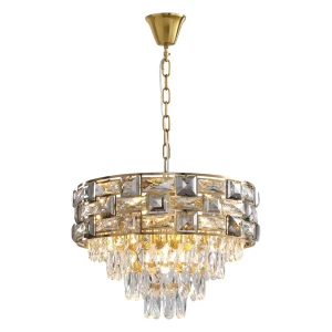 Żyrandol kryształ LUXURIA 9xE14 ML8895 - Milagro