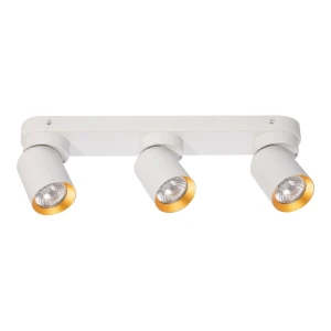 Milagro Lampa sufitowa Andy 3xGU10 Biały + Złoty ML9936