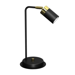 Lampka nocna JOKER BLACK-GOLD 1xGU10 MLP7534-Milagro