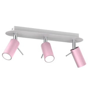 Lampa sufitowa PRESTON PINK-WHITE 3x mini GU10 MLP7628-Milagro