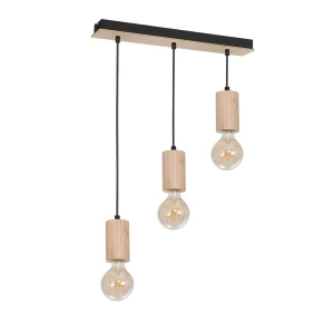 Lampa nad stół drewniana wisząca LINES MLP8826 - Milagro