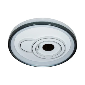 Plafon LED okrągły biało-szary 50cm PLF-19678-WH-BL z serii Porta - Lampy Italux