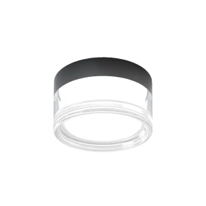 Plafon LED okrągły czarny IP65 14cm PLF-63829-BK z serii Enios - Lampy Italux