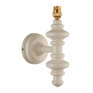 Kinkiet drewniany biały z mosiądzem 111633 z serii Carnaby - Endon Lighting