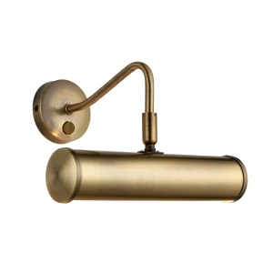 Kinkiet do obrazów metalowy mosiężny PL200-E14-SWAN z serii Turner - Endon Lighting