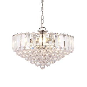 Lampa wisząca kryształowa chromowana 6-punktowa FARGO-18CH z serii FARGO - Endon Lighting