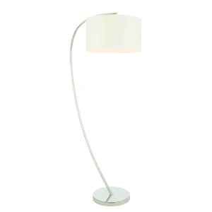 Lampa podłogowa łukowa biała z chromem 72388 z serii Josephine - Endon Lighting