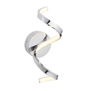 Kinkiet łazienkowy LED chromowany spiralny 96433 z serii Astral - Endon Lighting