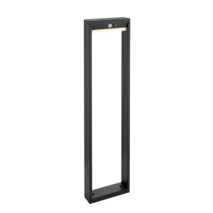 Słupek ogrodowy LED czarny z czujnikiem ruchu 80cm 96936 z serii DANNAH - Endon Lighting