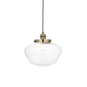Lampa wisząca szklana z mosiądzem 97691 z serii Camberley - Endon Lighting