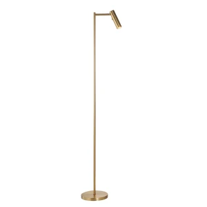 Lampa podłogowa metalowa mosiężna LED 99774 z serii Dedicated Reader - Endon Lighting