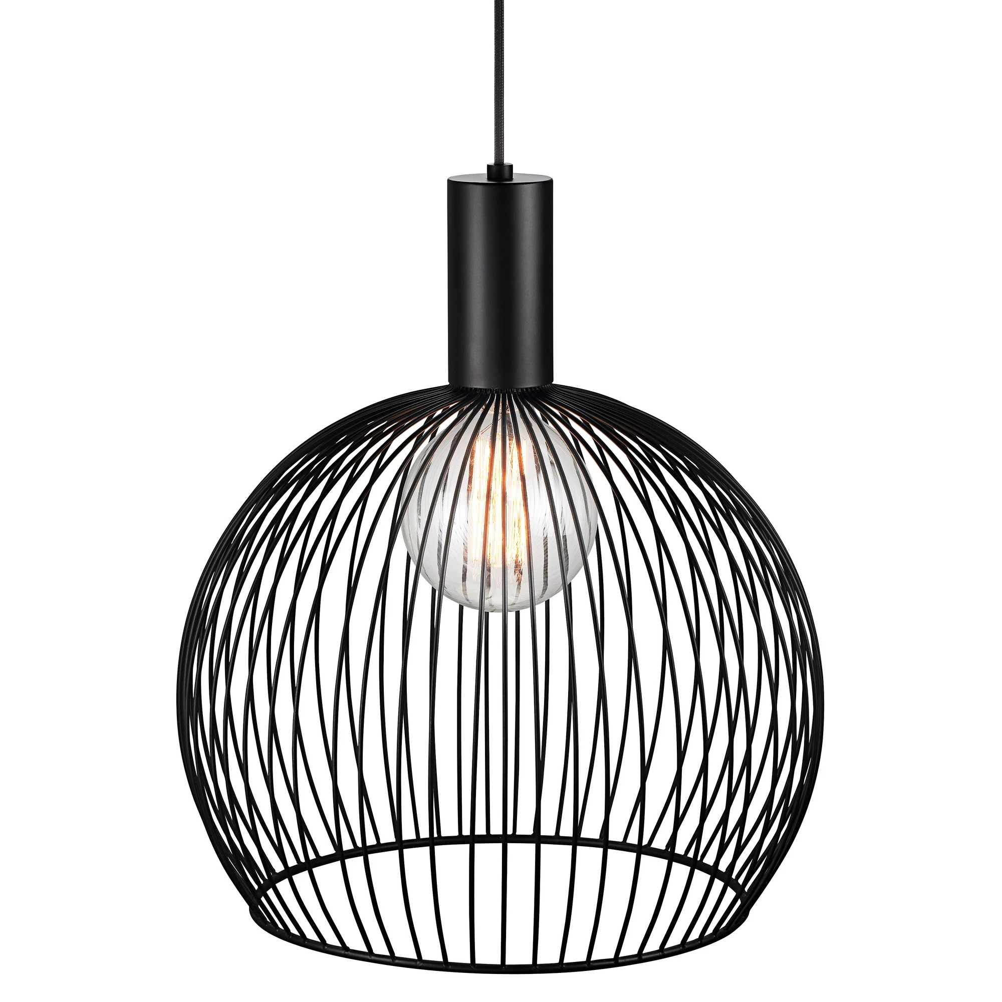 Lampa loft wisząca czarna  AVER 40 84253003 - Design For The People