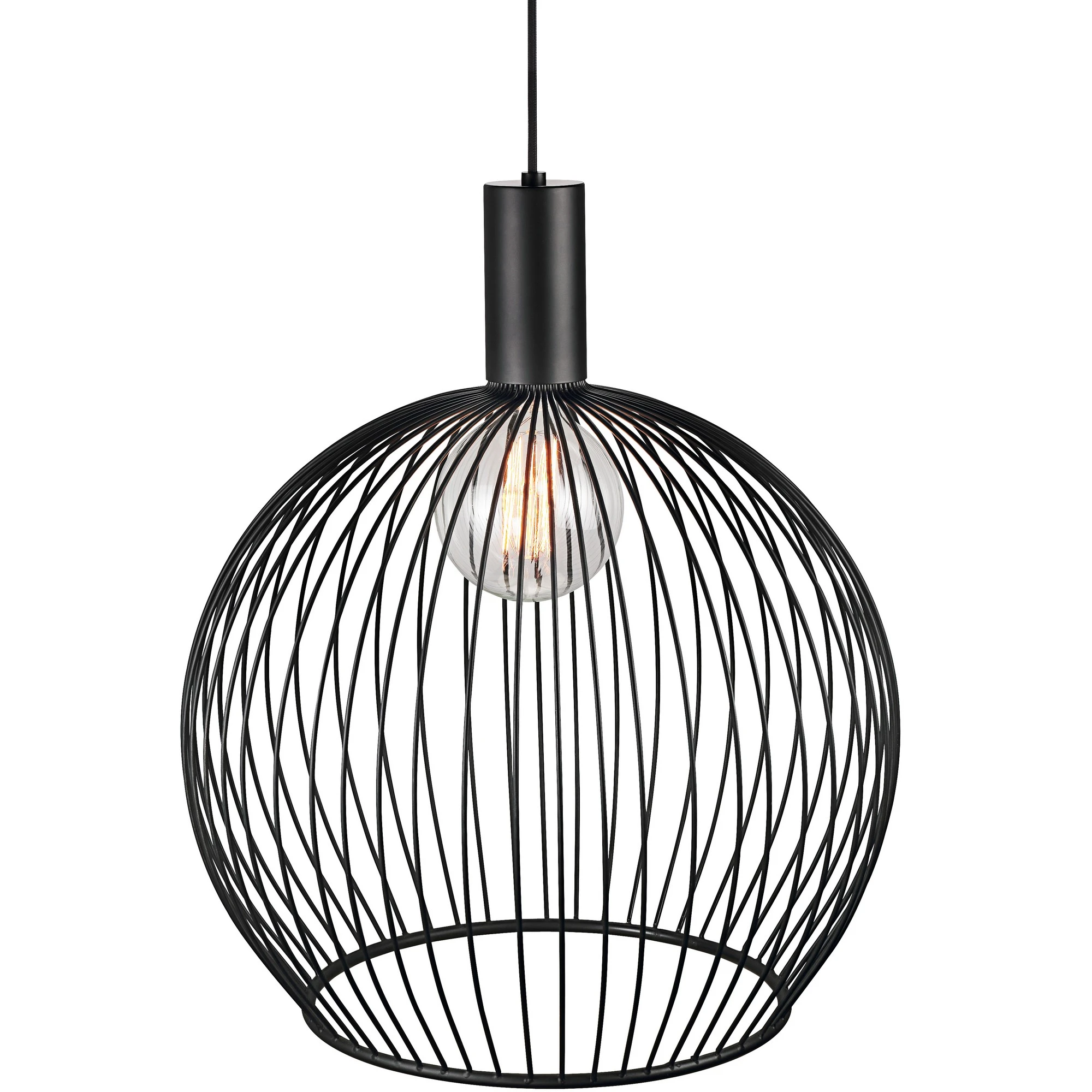 Lampa loft wisząca czarna AVER 50 84263003 - Design For The People