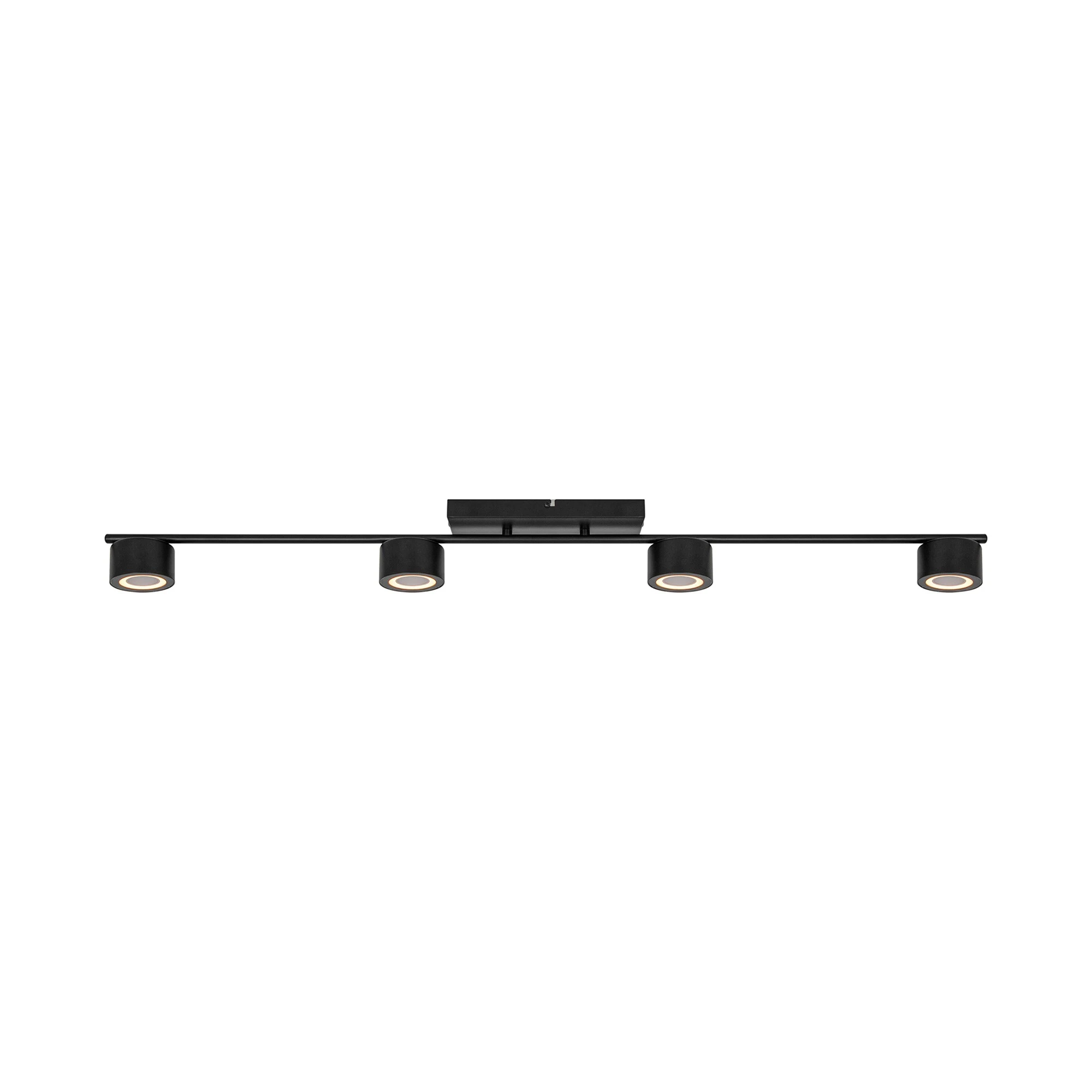 Lampa sufitowa CLYDE Nordlux 4xModuł LED  Metal Czarny NO2213530103 - Nordlux