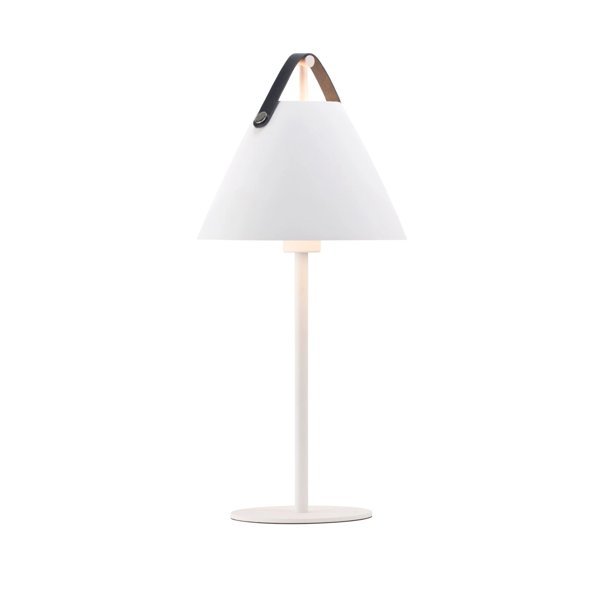Lampa stołowa biała Strap 46205001 - Design For The People
