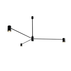 Lampa wisząca Dakata 3 - Czarna 5648  - Antigo