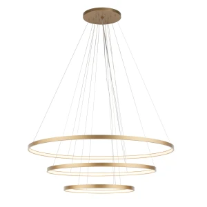 Lampa wisząca Agari Multi 3 117-87-57 - Złota (1170 mm) 3000K 5420  - Antigo