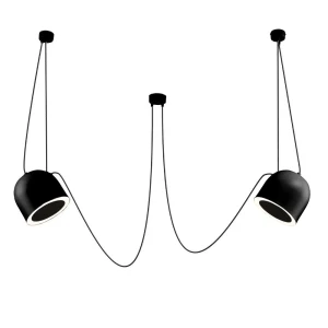 Lampa wisząca DOBO 2 - Czarna 9036  - Antigo