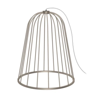 Lampa podłogowa no. moon O F - Srebrny mat (930 mm) 2007  - Antigo