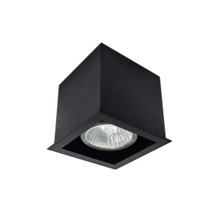 Plafon Cage out mini 1-1 - Czarny (70 mm) 1078  - Antigo