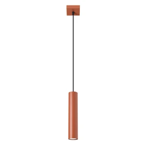 Lampa wisząca LAGOS 1 ochra czerwona SL.1489 - Sollux