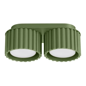 Plafon AURA 2 zielony oliwkowy GX53 SL.1798 - Sollux