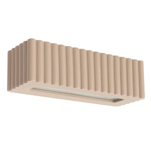 Kinkiet ceramiczny RIGATA taupe SL.1887 - Sollux