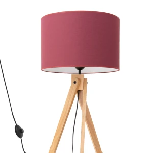 Lampa podłogowa NATT burgund SL.1907 - Sollux