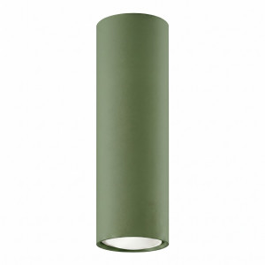 Plafon stalowy zielony oliwkowy 20cm LAGOS 20 z serii LAGOS SL.2077 - Sollux Lighting