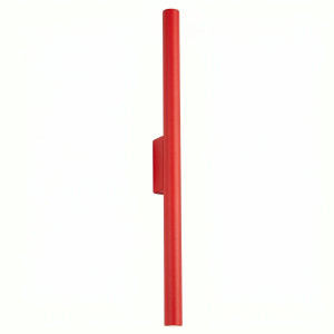 Kinkiet stalowy czerwony podłużny 50cm PASTELO 2 z serii PASTELO SL.2144 - Sollux Lighting