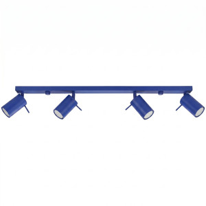 Plafon stalowy ultramaryna 4-punktowy 80cm z serii RING SL.2169 - Sollux Lighting