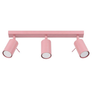 Plafon stalowy różowy 3-punktowy 45cm RING 3L z serii RING SL.2173 - Sollux Lighting