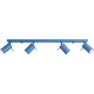 Plafon stalowy błękitny 4-punktowy 80cm z serii RING SL.2205 - Sollux Lighting