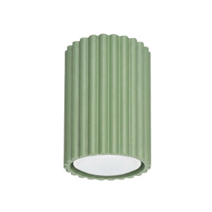 Plafon aluminiowy szałwiowy kwadratowy 10cm KARBON 10 z serii KARBON SL.2328 - Sollux Lighting