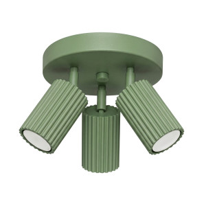Plafon aluminiowy szałwiowy 3-punktowy z serii KARBON SL.2353 - Sollux Lighting