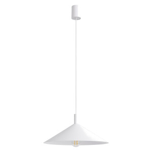Lampa wisząca stalowa biała 40cm NOX 40 SL.2536 - Sollux Lighting