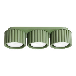 Plafon aluminiowy szałwiowy 3-punktowy 32,5cm z serii AURA SL.2639 - Sollux Lighting