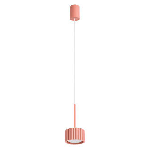 Lampa wisząca aluminiowa brzoskwiniowa 10cm Gx53 z serii AURA SL.2685 - Sollux Lighting